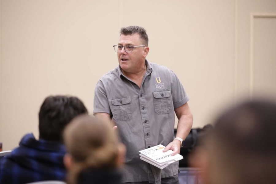 Education seminar at the show
